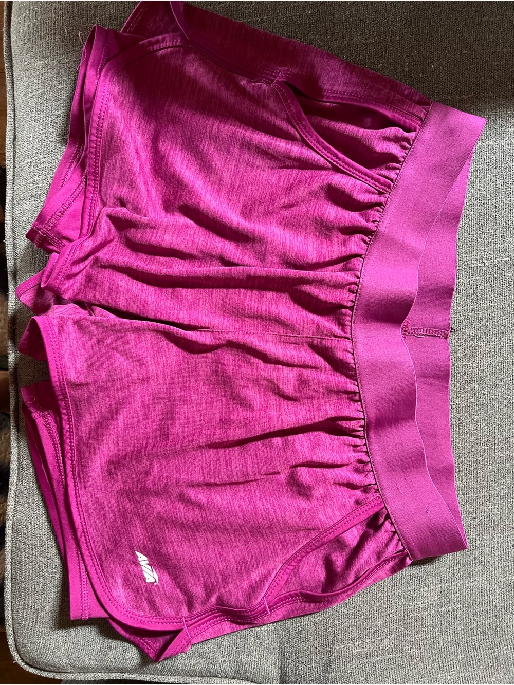 Avia Fuchsia Running Shorts with Elastic Waistband